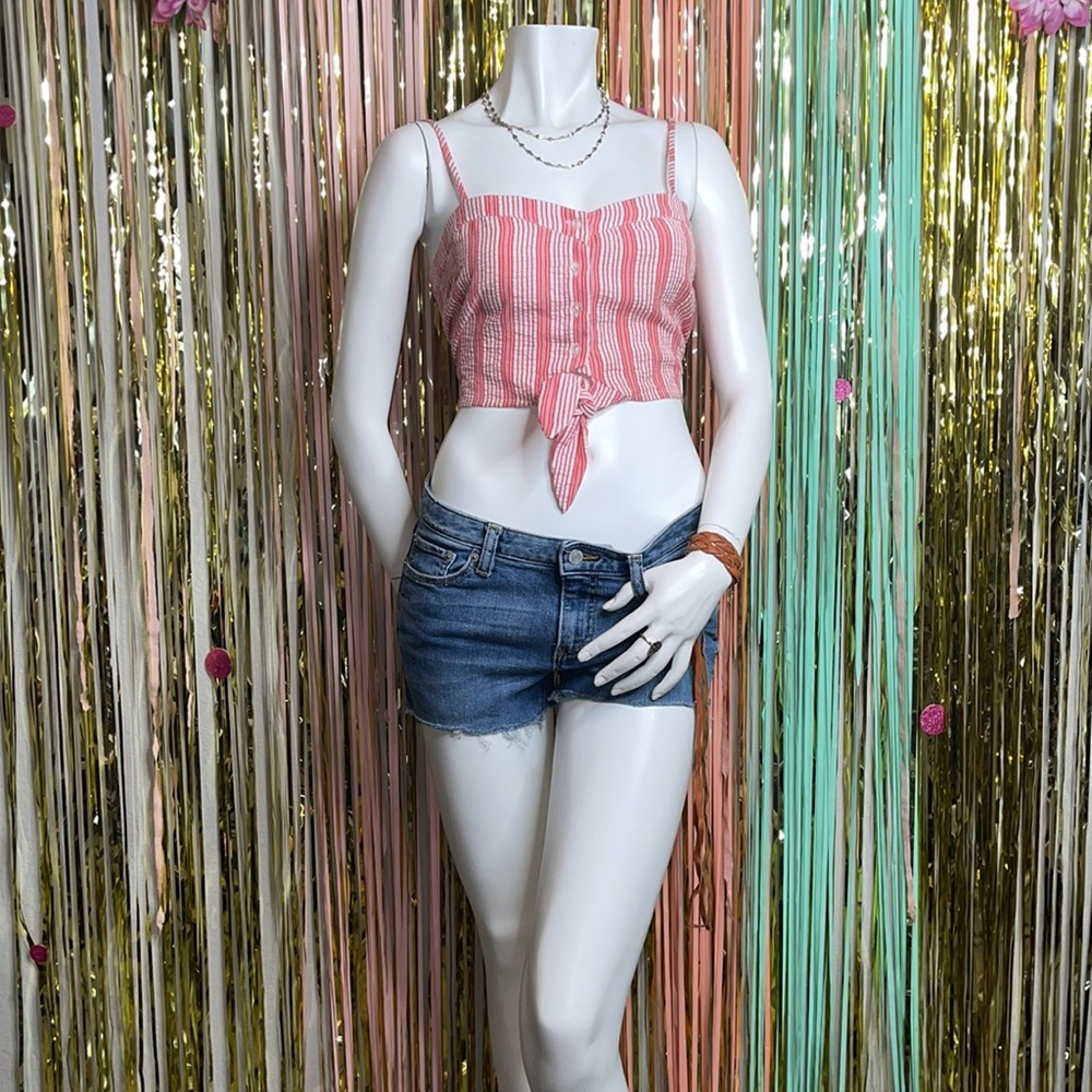 Forever 21 Tie Crop Top